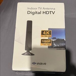 Wave Indoor TV Antenna Digital HDTV Brand New!